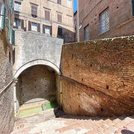 La Fonte-with Balcony Close By Piazza Del Campo Daire Siena
