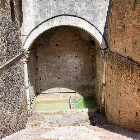 La Fonte-with Balcony Close By Piazza Del Campo * Siena