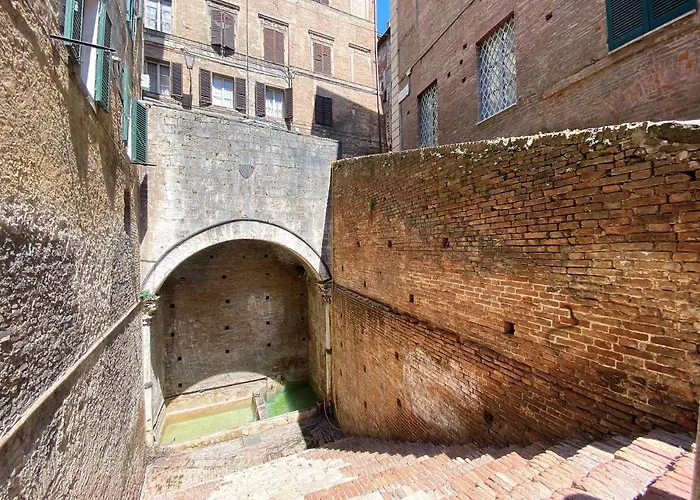 La Fonte-with Balcony Close By Piazza Del Campo Lejlighed Siena