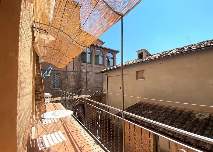 아파트 La Fonte-with Balcony Close By Piazza Del Campo 시에나